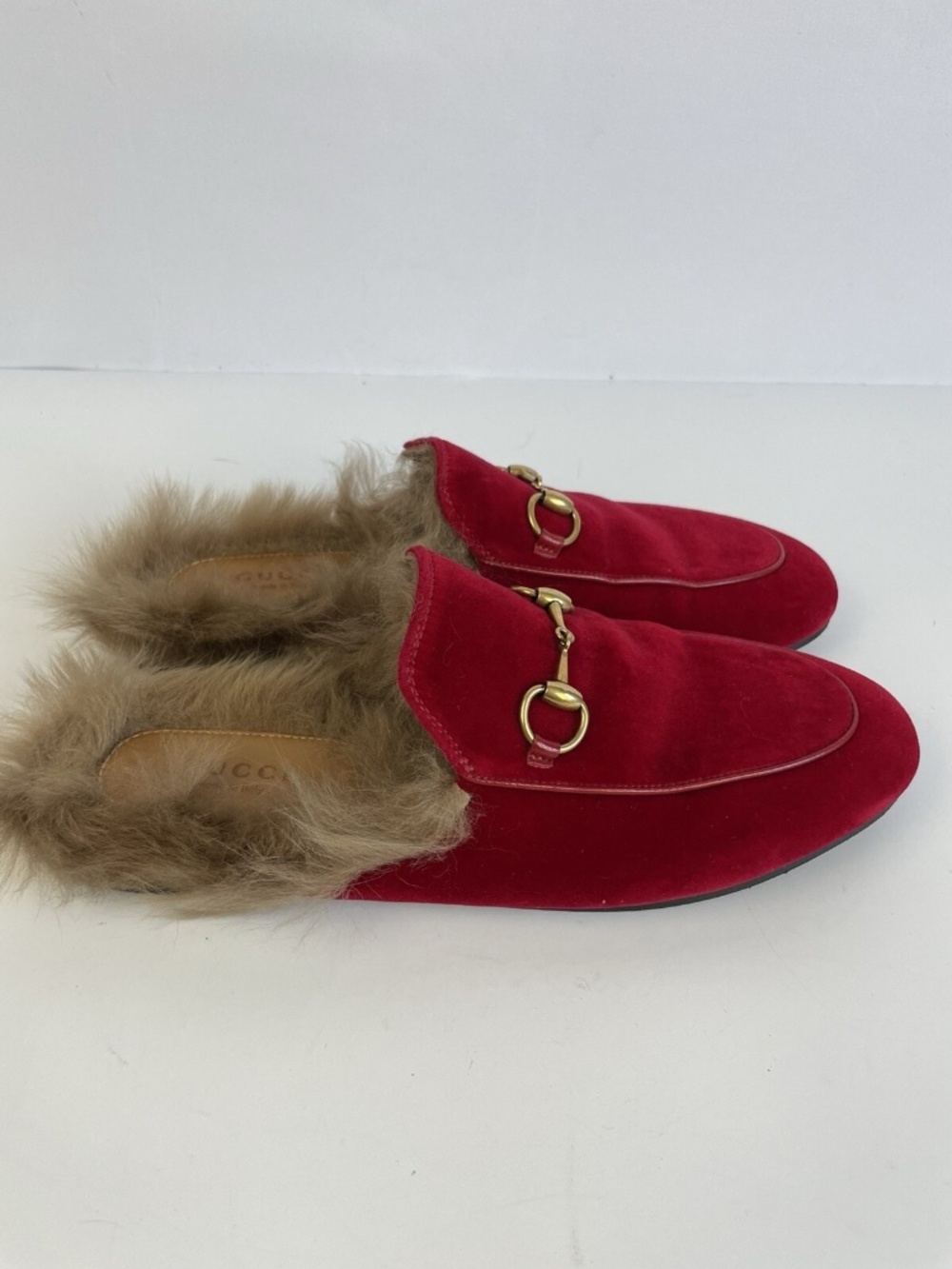 Gucci Princetowns Mules Horsebit Velvet size 39 - Picture 3 of 4